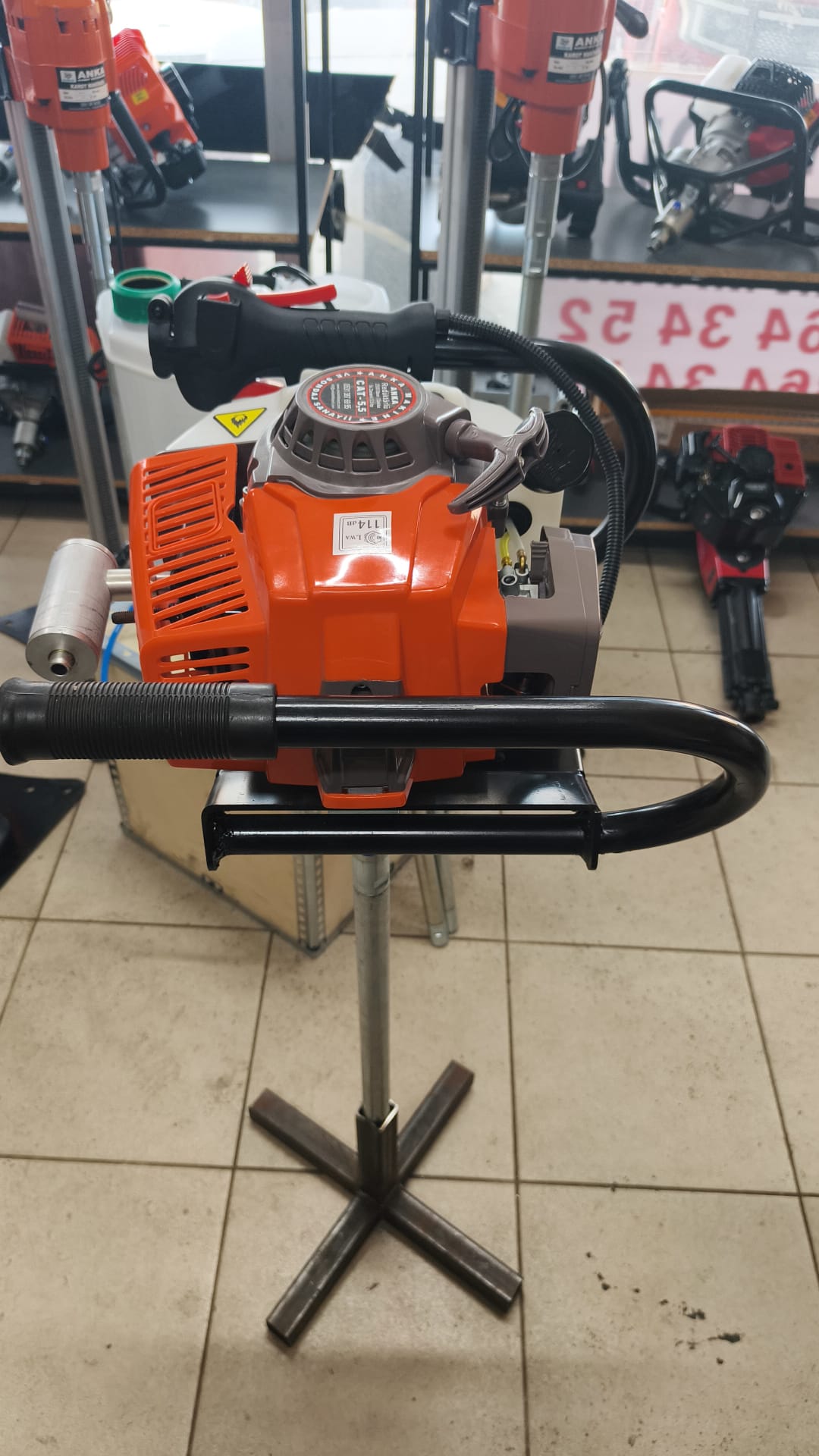 5,5 Redüktörlü El Karot Makinesi